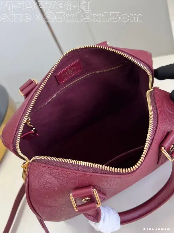 Official oldcobbler SPEEDY VUITTON LOUIS 25 BANDOULIÈRE 0530